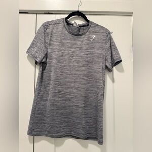 Gymshark Heathered Black Men's Tee